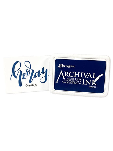 Ranger Ink Archival Ink Pads in Cobalt Brighter Dark Blue