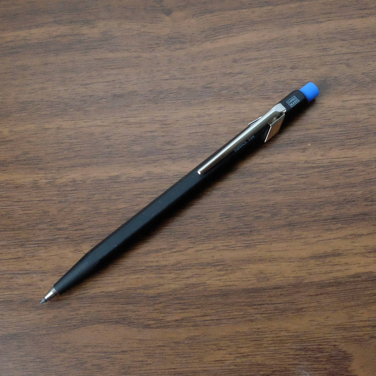 Caran d'Ache Fixpencils Black with Blue Cap