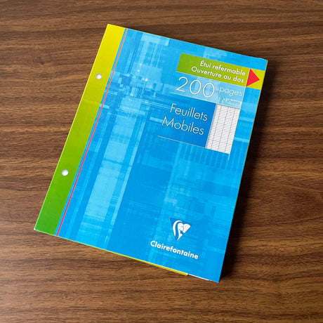 Clairefontaine Seyes-Ruled Looseleaf Paper A5 Single Sheets
