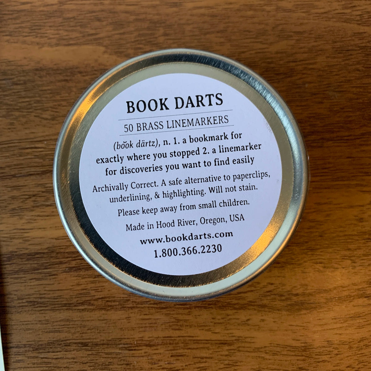 Book Darts TGS Edition 50 Brass