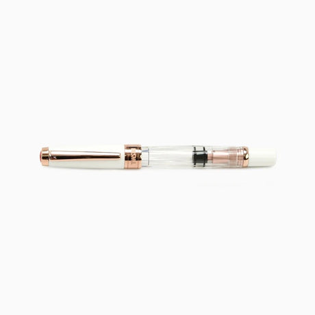 TWSBI Diamond 580 White RG II Fountain Pen Capped