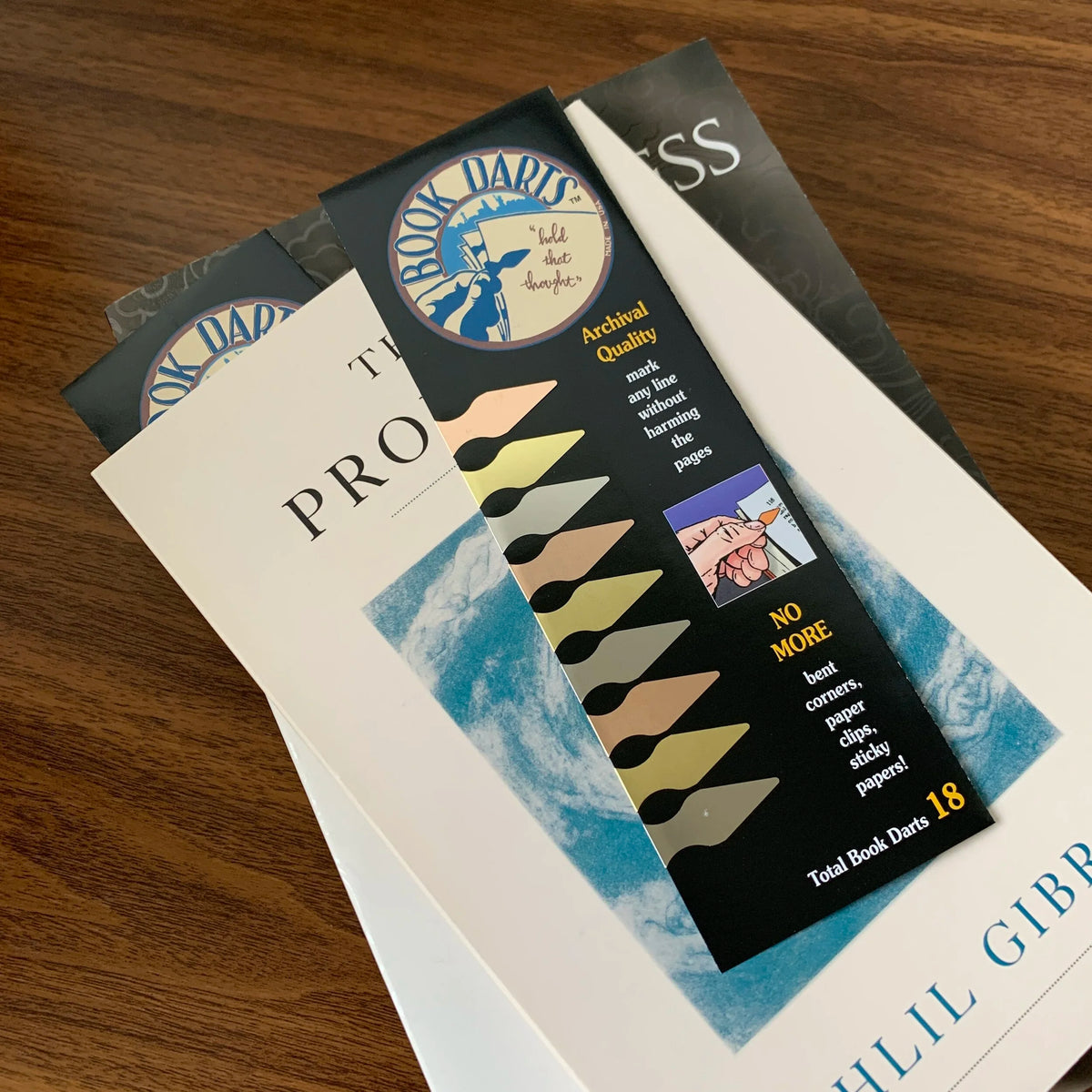 Book Darts Bookmark Sleeve 18 Darts