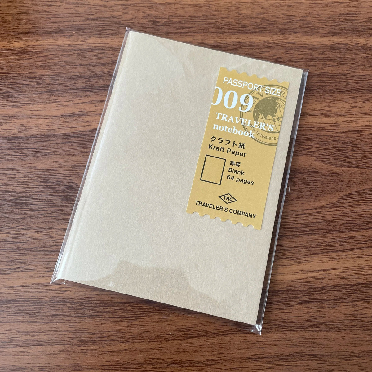 TRAVELER'S Notebook Passport Specialty Paper Refill 009 Kraft