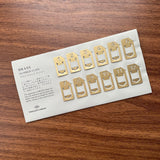 TRAVELER'S Company Brass Number Clips