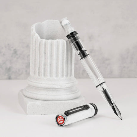 TWSBI ECO Carrera + Onyx Fountain Pen Uncapped