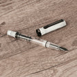 TWSBI ECO Carrer + Onyx Fountain Pen Uncapped on Desk