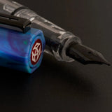 TWSBI Cosmo Blue Resin with Onyx Clip and Nib accent