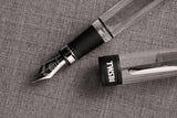 TWSBI Diamond 580 ALR Black Uncapped on Cloth
