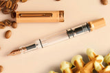 TWSBI ECO Caffe Bronze Fountain Pen Uncapped