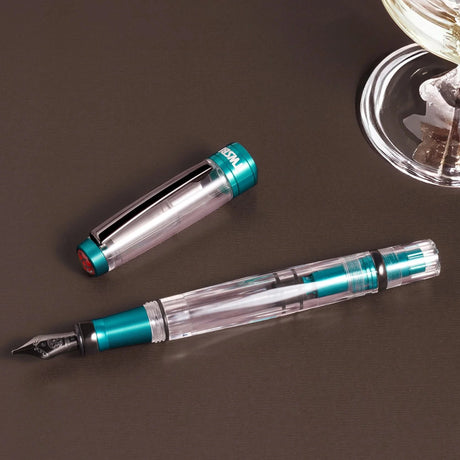 TWSBI Diamond 580 Caribbean Blue + Onyx