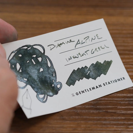 Diamine Inkvent Green Edition Alpine Swatch