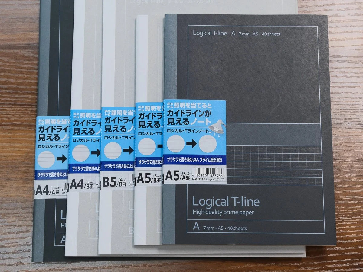 Nakabayashi Logical T-Line Prime Paper (Multiple Sizes)