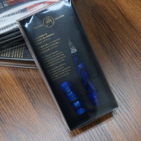 Teranishi Glass Dip Pens Blue