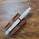 Opus 88 Harmony Fountain Pen Cloud Dancer Logo Display