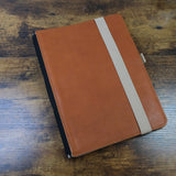 Roterfaden Taschenbegleiter LTD_038 A4 Portfolio in Brown Leather