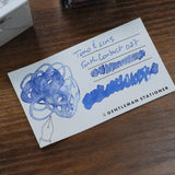Tono & Lims Earth Contact Series Inks NO. 27 Sodalite Swatch