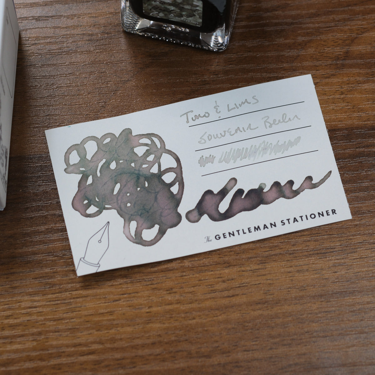 Tono & Lims Friendship Line Souvenir Moment, Berlin Ink Swatch