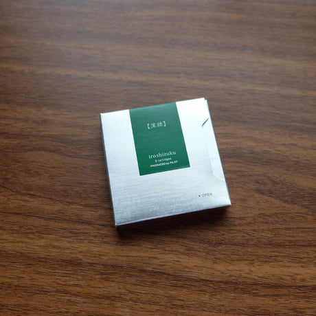 Pilot Iroshizuku Fountain Pen Ink Cartridges Shin-Ryoku