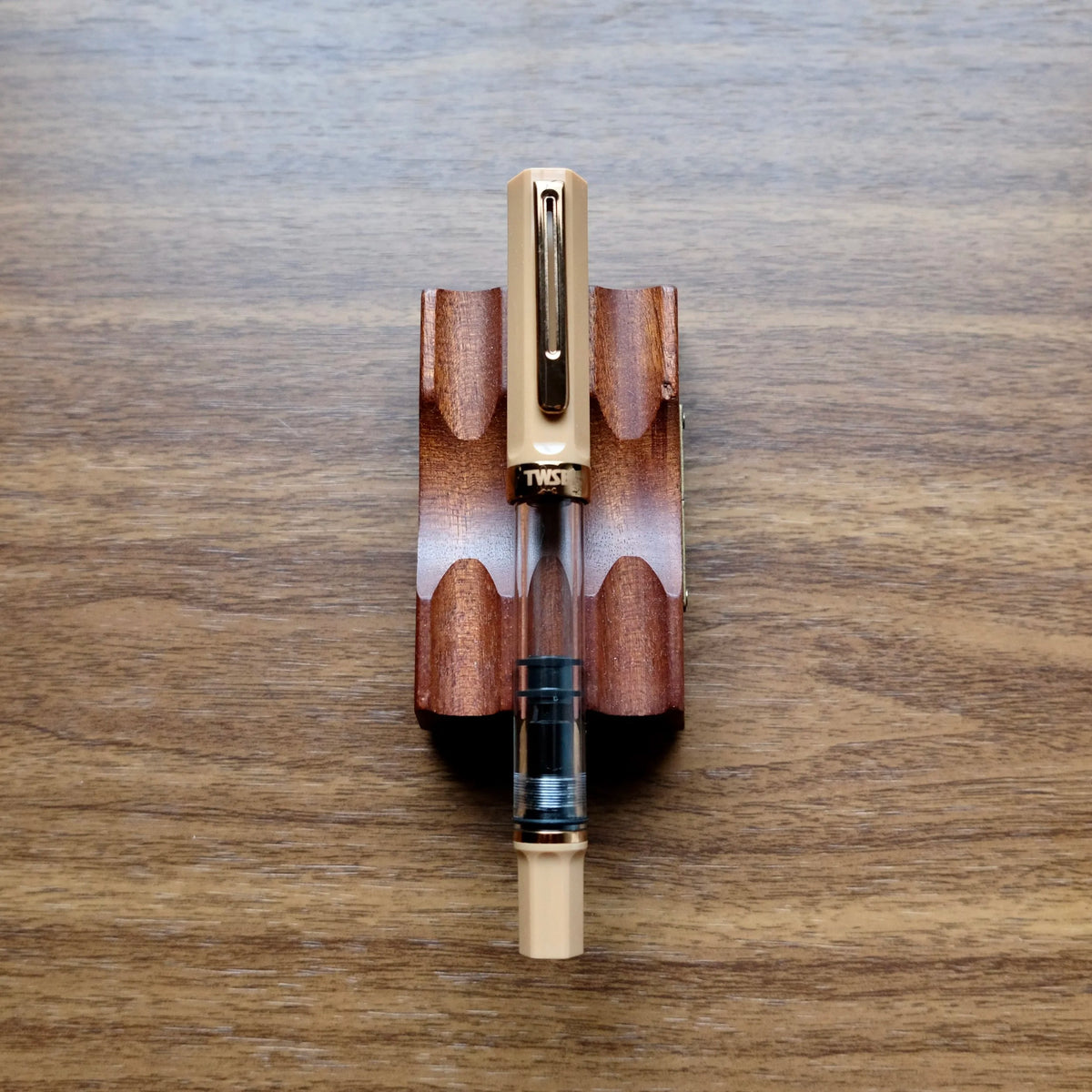 TWSBI ECO Caffe Bronze Fountain Pen Vertical