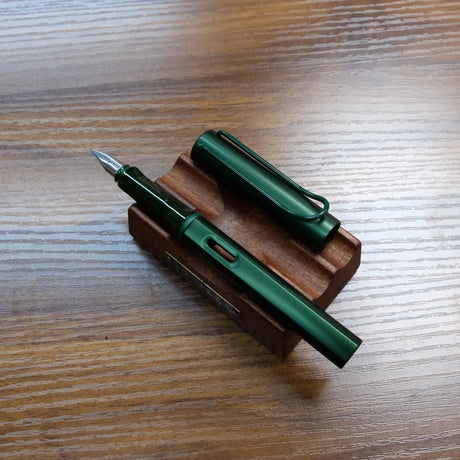 Lamy AL-Star Pine Fountain Pen Uncapped
