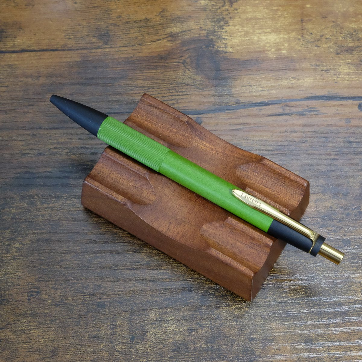 Laurett's WAKA Ebonite Ballpoint Pens