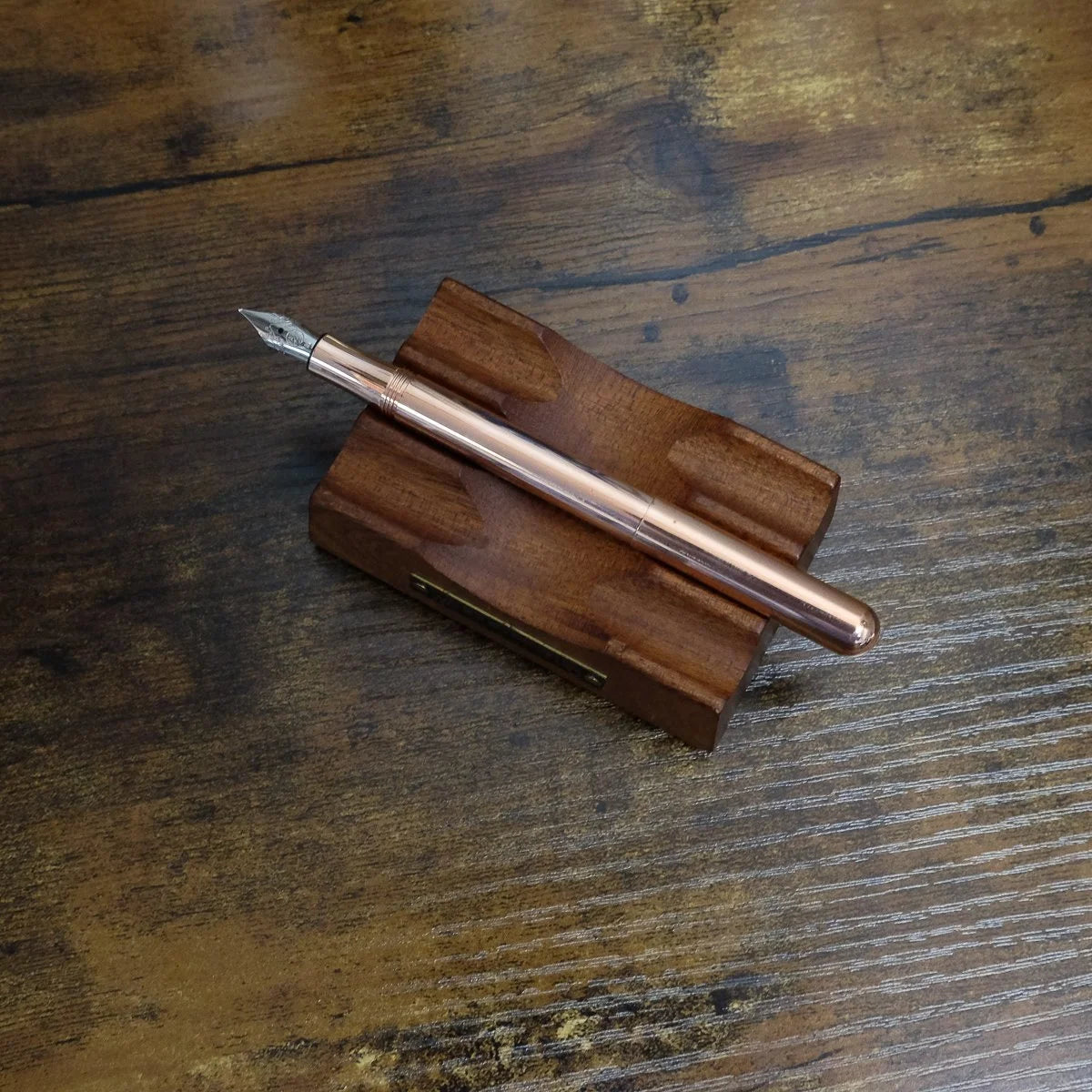 Kaweco Liliput Metal Fountain Pen Copper Posted