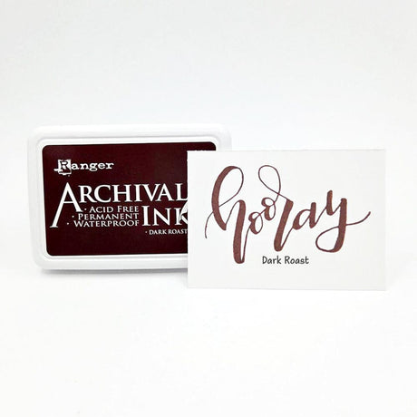 Ranger Ink Archival Ink Pads in Dark Roast Brown
