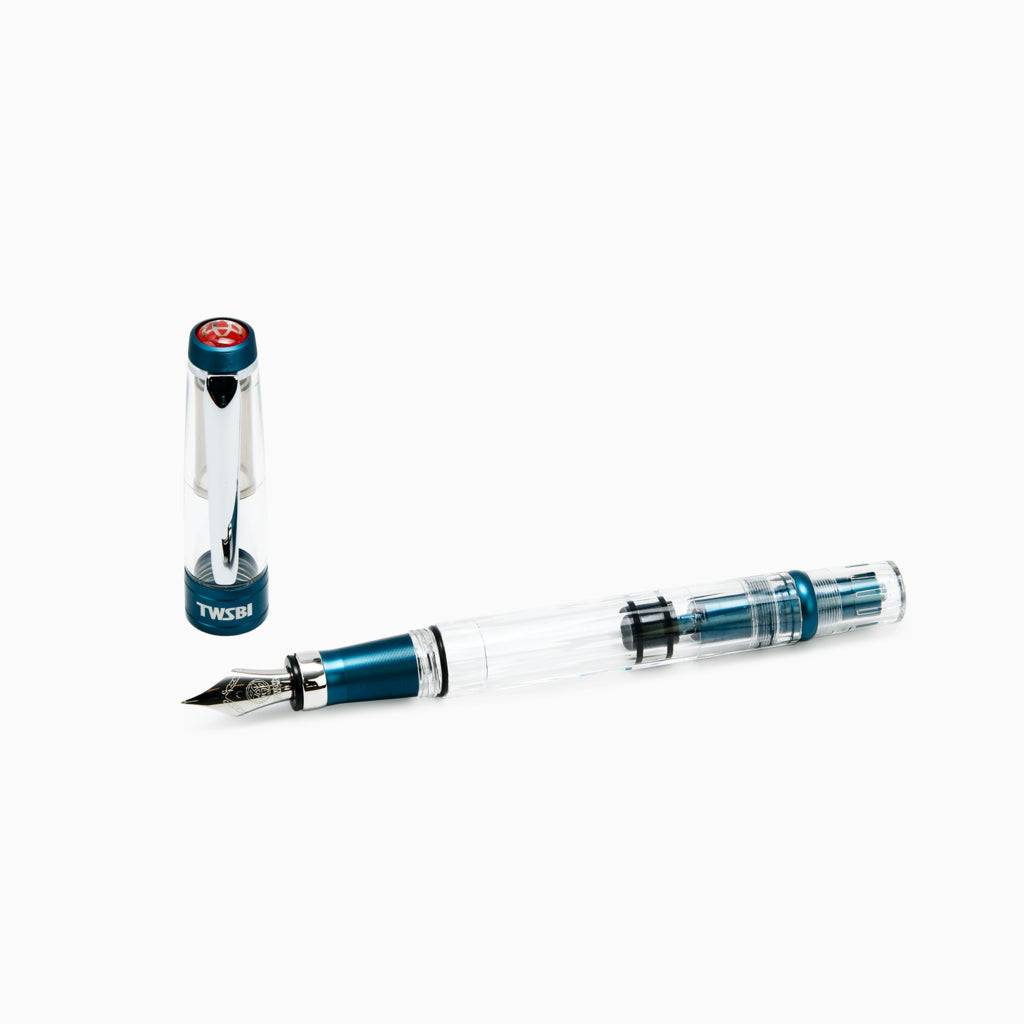 TWSBI Diamond 580 ALR Prussian blue Uncapped
