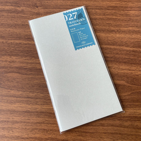 TRAVELER'S Notebook Standard Specialty Paper Refill 027 Watercolor 