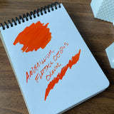 Anderillium Ink Cephalopod Flapjack Octopus Orange Swatch