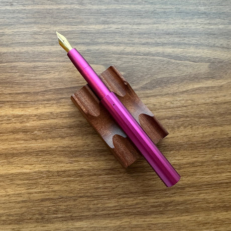 Tom's Studio Studio Pocket Fountain Pen Raspberry Posted