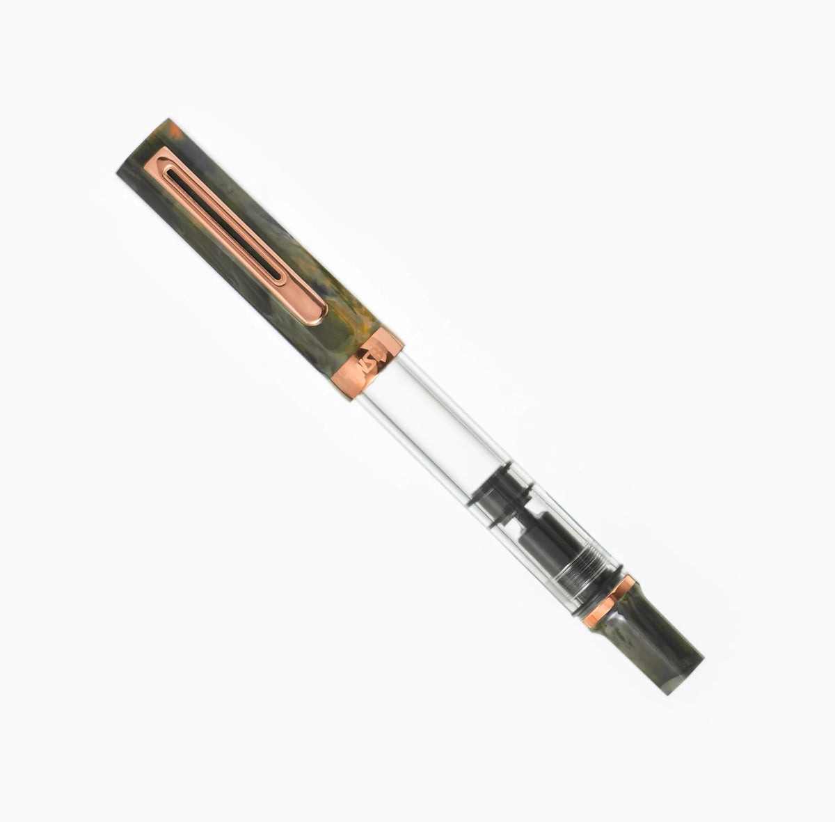TWSBI ECO Serpentine Bronze Fountain Pen Capped