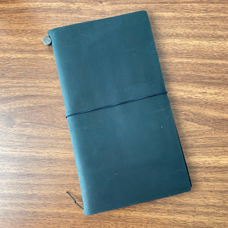 TRAVELER'S Notebook Standard Size Starter Kit Blue