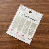 Midori Clip Bookmark Flowers