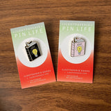 Lit! Book Cover Enamel Lapel Pins