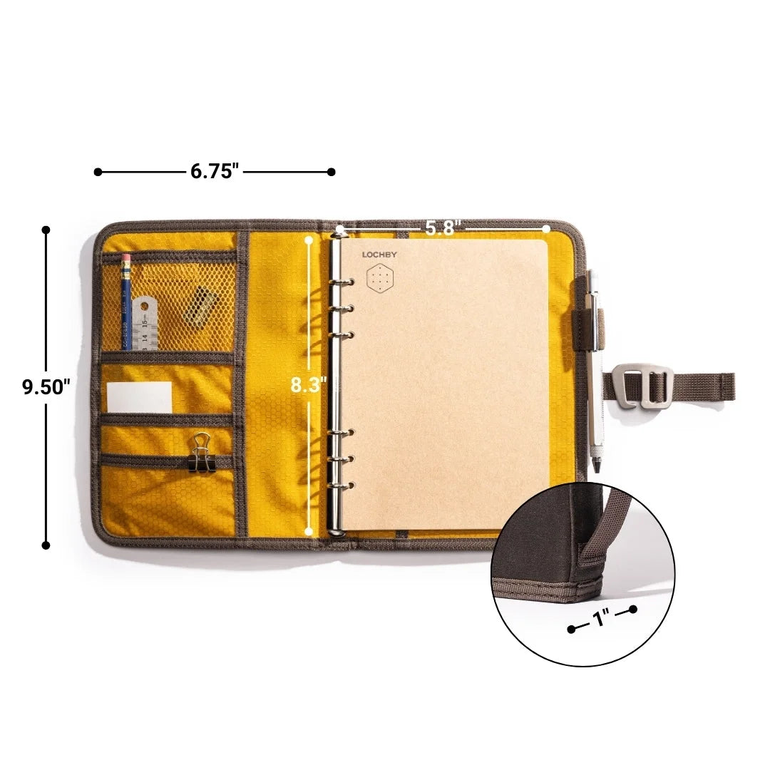 Lochby Field Binder A6 Open