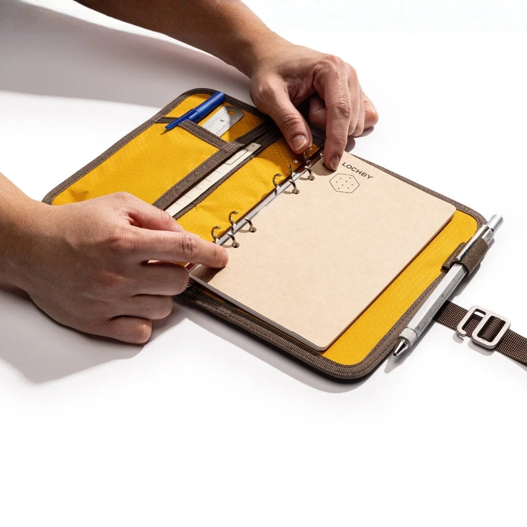 Lochby Field Binder A6 Rings Open 
