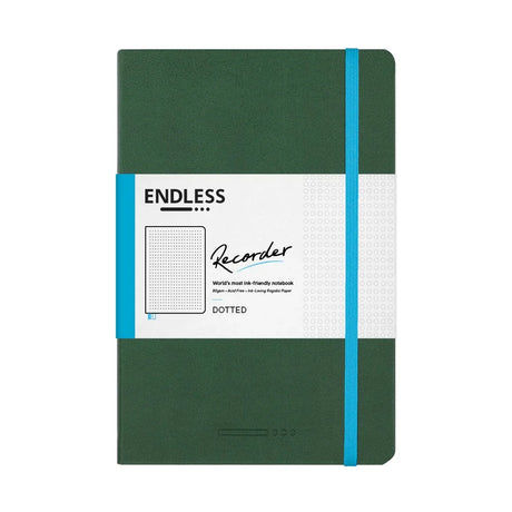 Endless Recorder A5 Notebook Cover Blank Dot