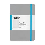 Endless Recorder A5 Notebook Cover Grey Lined