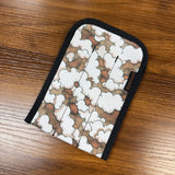 RIckshaw Bagworks 3-Pen Coozy Nick Dominguez Cloud Pen Sleeve in Brown