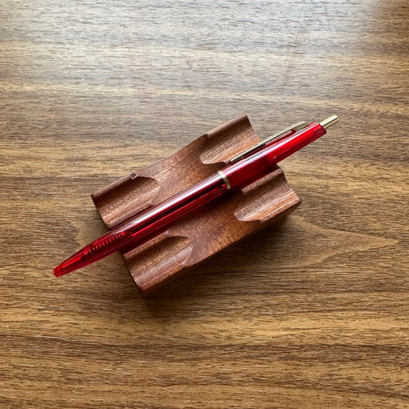 Anterique .5mm Ballpoint Pen Clear Red