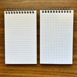 Clairefontaine Top-Bound Reporter's Notebook lined vs Grid ruling comparison