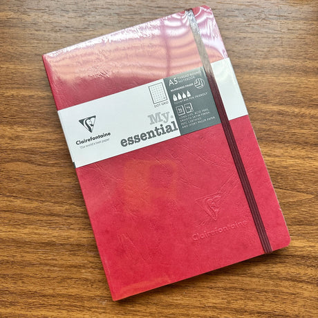 Clairefontaine "My Essentials" A5 Journal (red)