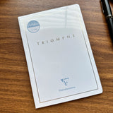 Clairefontaine Triomphe Notebook Blank with White Cover