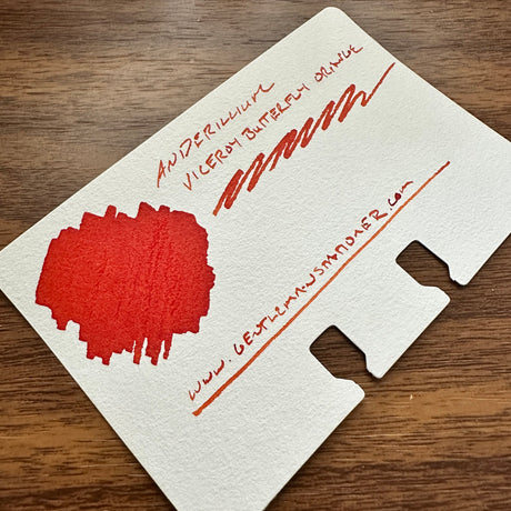 Anderillium Ink Viceroy Butterfly Orange Swatch