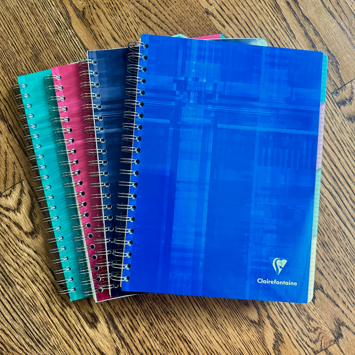 Clairefontaine Four-Subject Spiral Notebook 225-pages