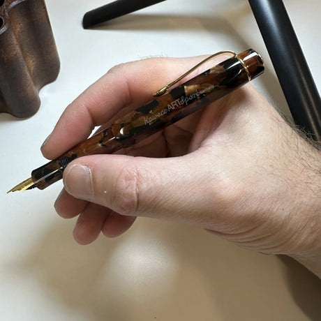 Kaweco Art Sport Fountain Pens Hickory Brown In-Hand