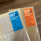 TRAVELER'S Notebook Standard Card Files 007 and 028