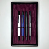 Pilot Vanishing Point Capless Fountain Pens with Black Trim