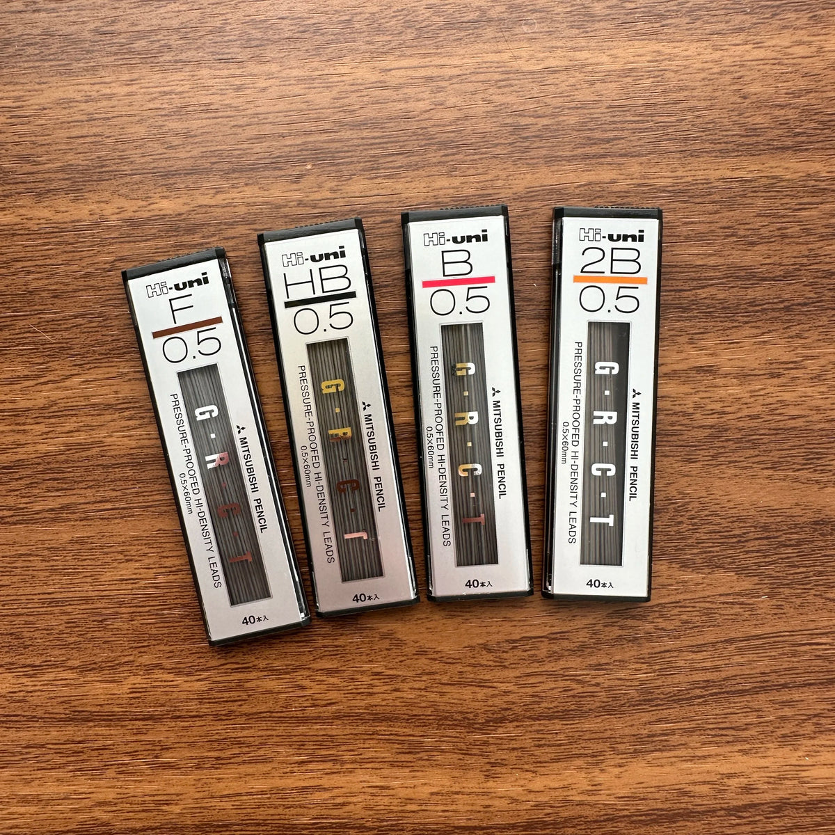 Uni Mitsubishi Hi-Uni .5mm Mechanical Pencil Leads
